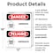 Signmission Ammonia - Amoniaco Danger Sign, Plastic, 12in W x 18in L, 2PK OS-2PACK-DS-P-1218-VS-1992 - alternate 8